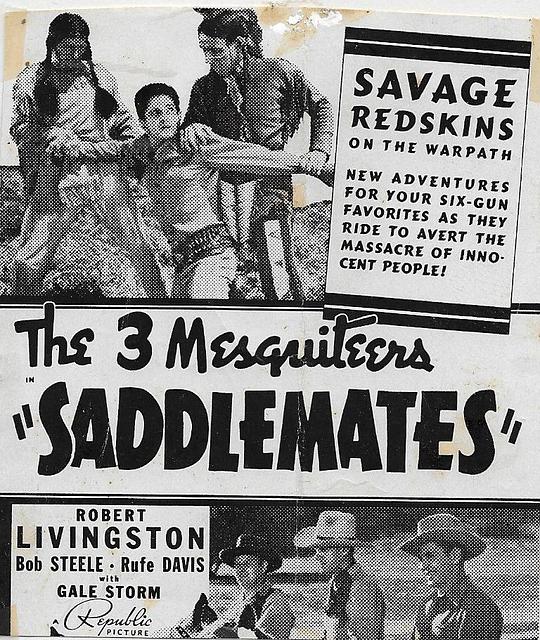 《Saddlemates》电影封面