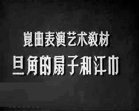 《旦角的扇子和汗巾——昆曲表演艺术教材》纪录片封面