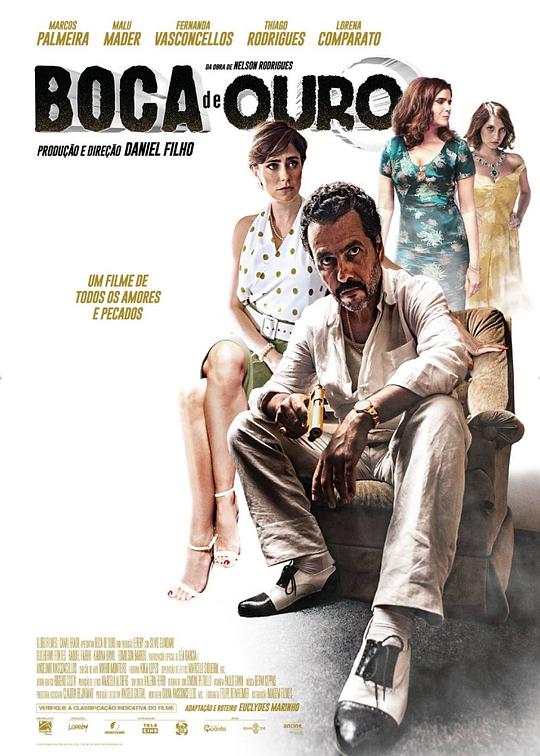 《Boca de Ouro》电影封面