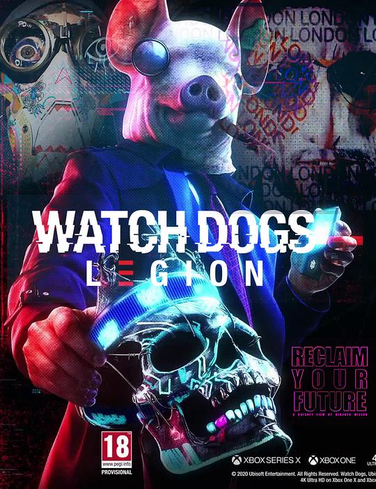 《Ubisoft: Tipping Point 2020 - Watch Dog Legion》动画封面