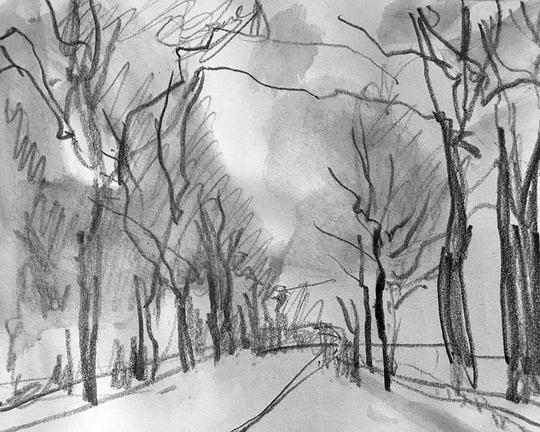 《盲人作家》动画封面