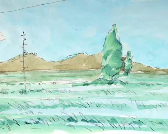 《A Place in Blue》动画封面