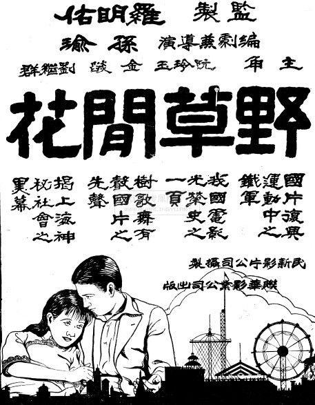 《野草闲花》电影封面