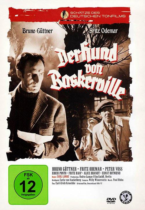 《巴斯克维尔猎犬》电影封面