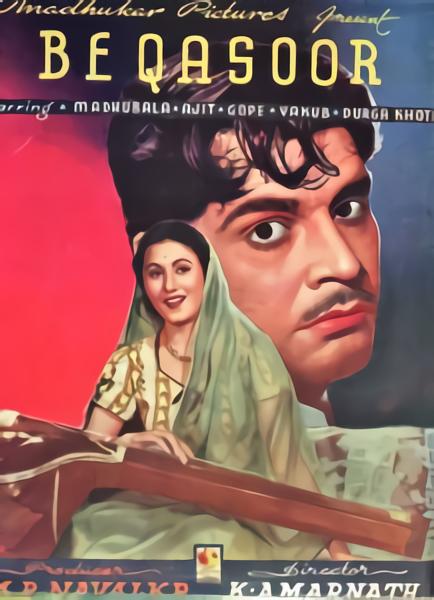 《Beqasoor》电影封面