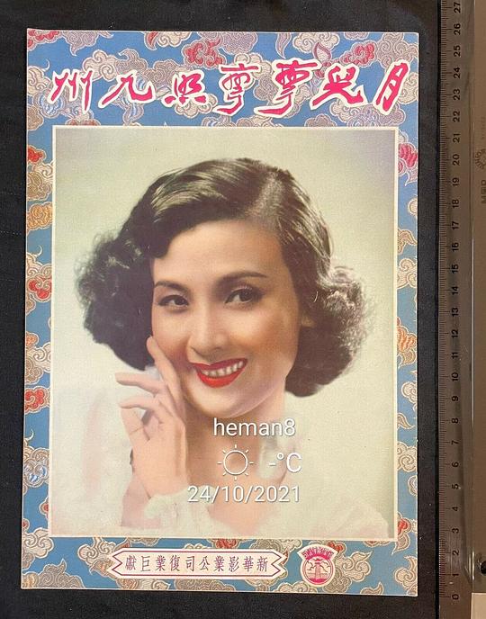 《月儿弯弯照九州》电影封面