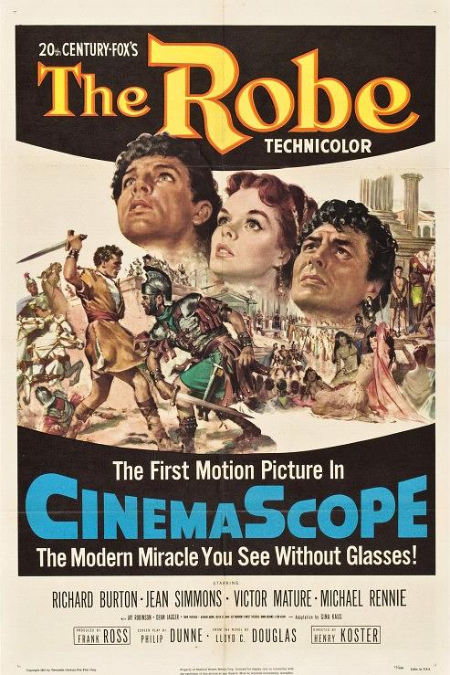 《圣袍》电影封面