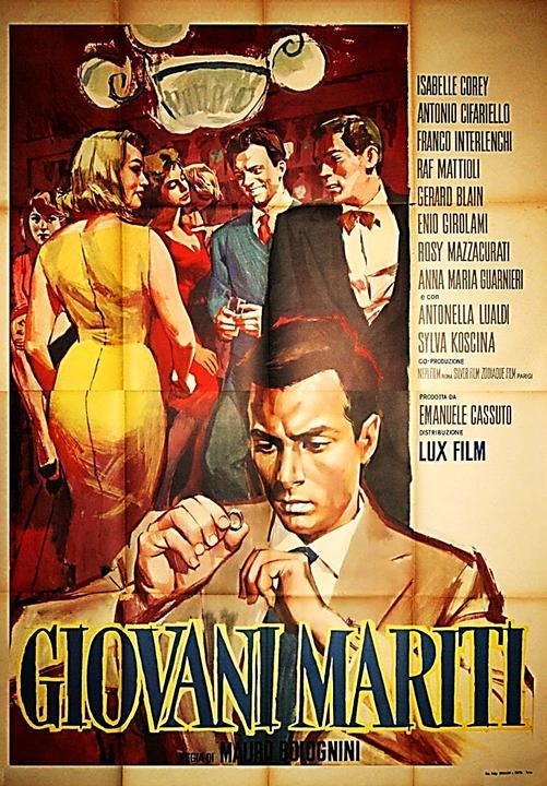 《年轻的丈夫们》电影封面