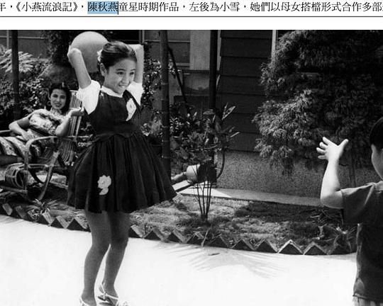 《小燕流浪记》电影封面