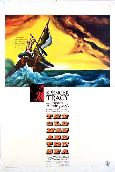 《老人与海》电影封面
