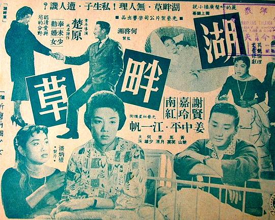 《湖畔草》电影封面