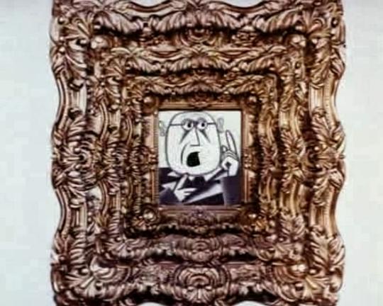 《画框中的男人》动画封面