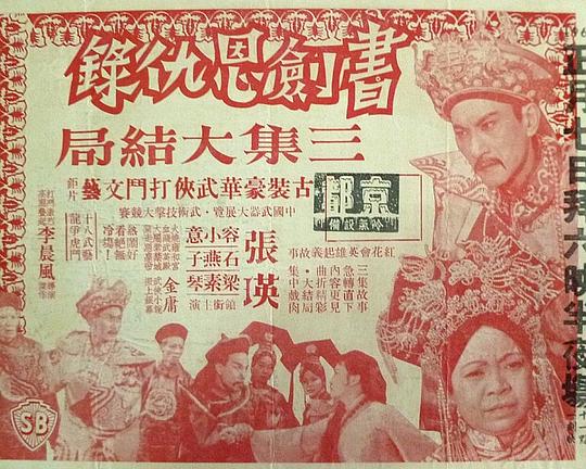 《书剑恩仇录 (大结局)》电影封面