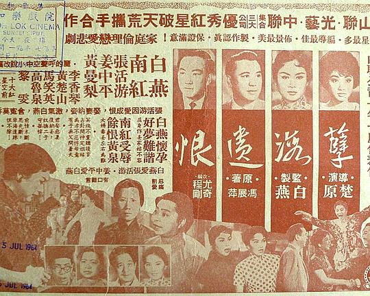 《孽海遗恨 (上集)》电影封面