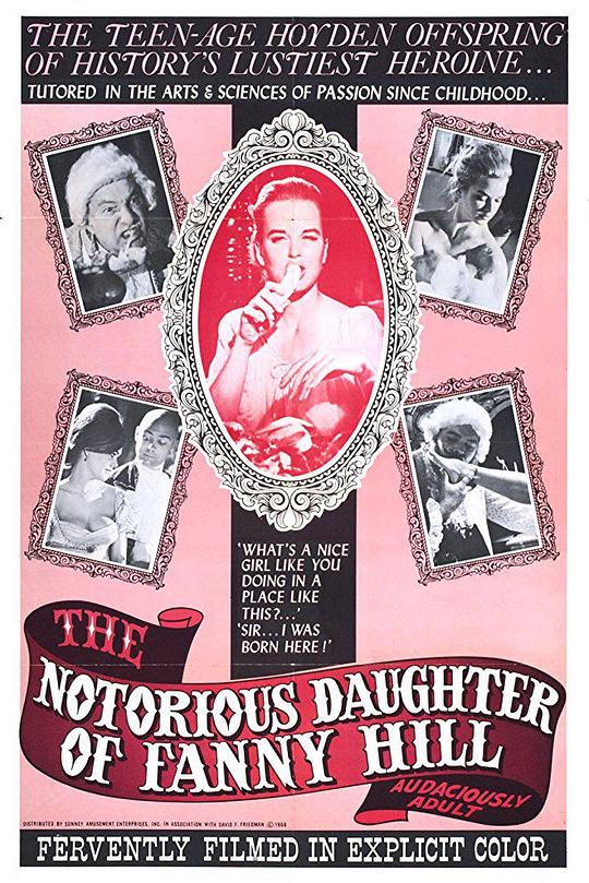 《The Notorious Daughter of Fanny Hill》电影封面