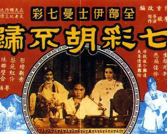 《七彩胡不归》歌舞剧封面