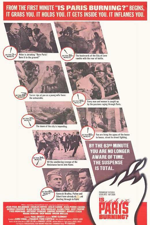 《巴黎战火》电影封面