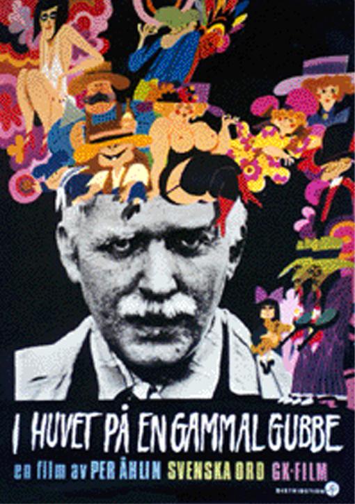 《从一个老男人的脑中出来》动画封面