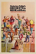 管弦乐队的彩排封面