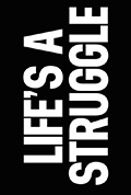 《The Life's a Struggle》封面