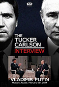 《Tucker Carlson: The Vladimir Putin Interview》封面