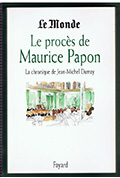 《莫里斯. 帕蓬的审判》封面