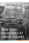 纽约联合广场的百老汇封面