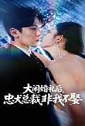 《大闹婚礼后，忠犬总裁非我不娶》封面