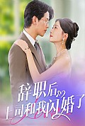《辞职后上司和我闪婚了》封面