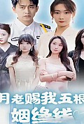 《月老赐我五根姻缘线》封面