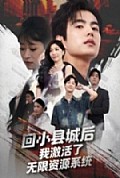 《回小县城后我激活了无限资源系统》封面