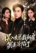 《误入女总裁新房，冥王沦陷了》封面