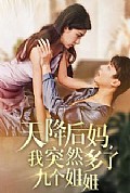 《天降后妈，我突然多了九个姐姐》封面