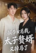 《报告女总裁，太子赘婿又掉马了》封面