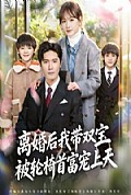 《离婚后我带双宝被轮椅首富宠上天》封面