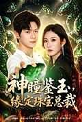 《神瞳鉴玉，缘定珠宝总裁》封面