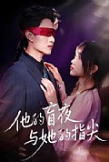 《他的盲夜与她的指尖》封面