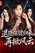 《退隐保镖归来,再掀风云》封面