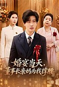 《婚宴当天,董事长亲妈为我撑腰》封面