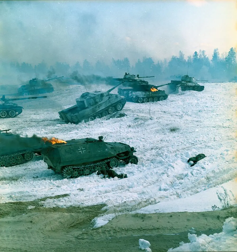 莫斯科保卫战剧照1