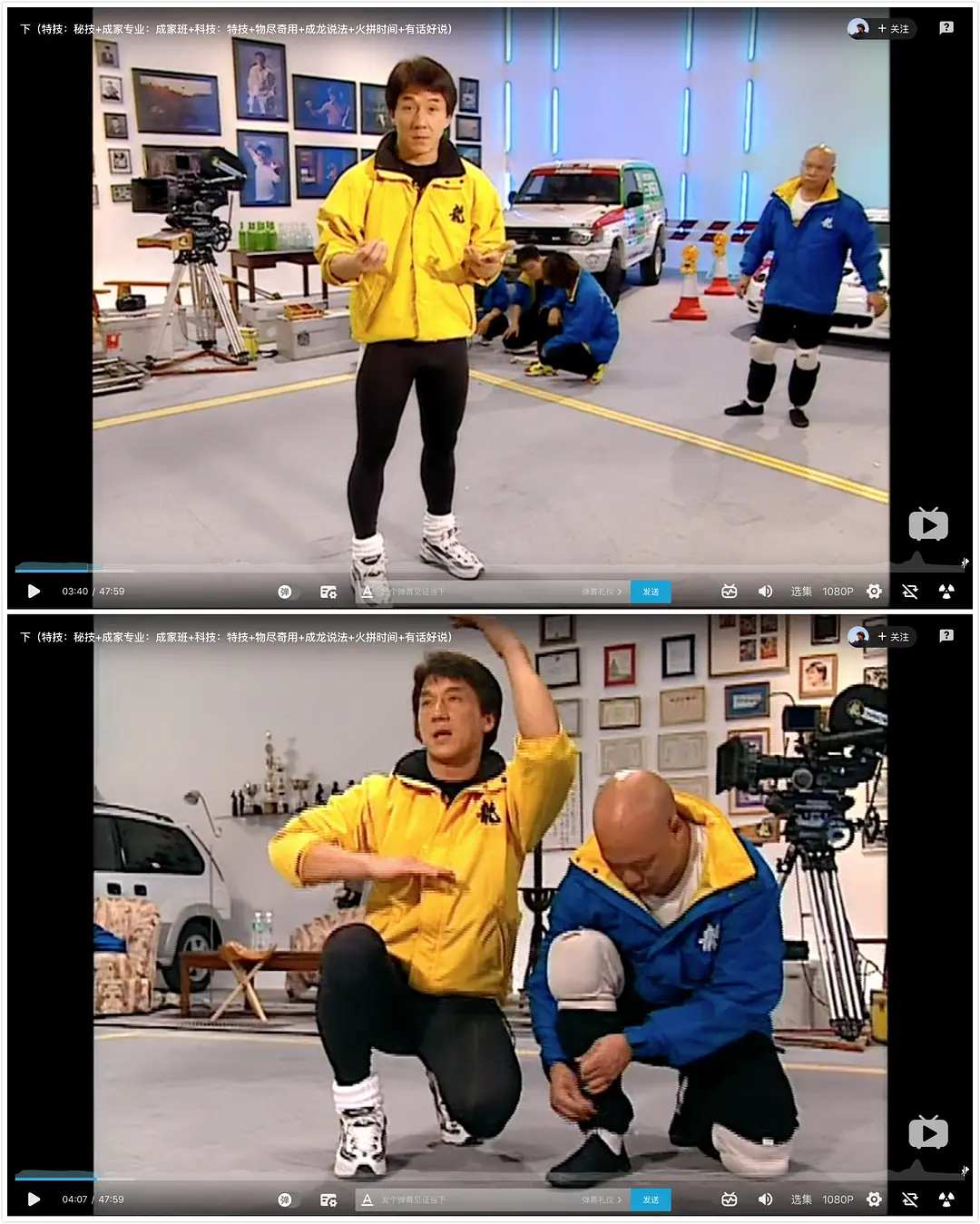 成龙的特技剧照3