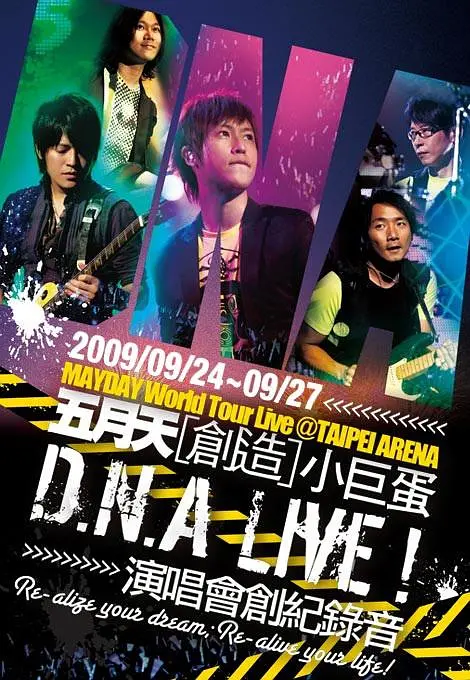 D.N.A LIVE! 五月天创造小巨蛋演唱会剧照1