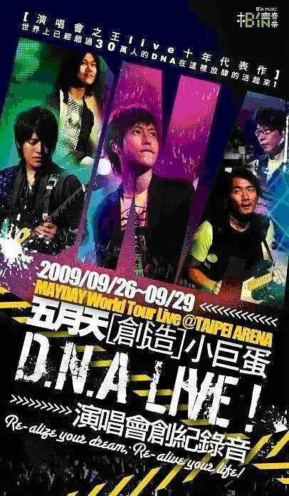 D.N.A LIVE! 五月天创造小巨蛋演唱会剧照2