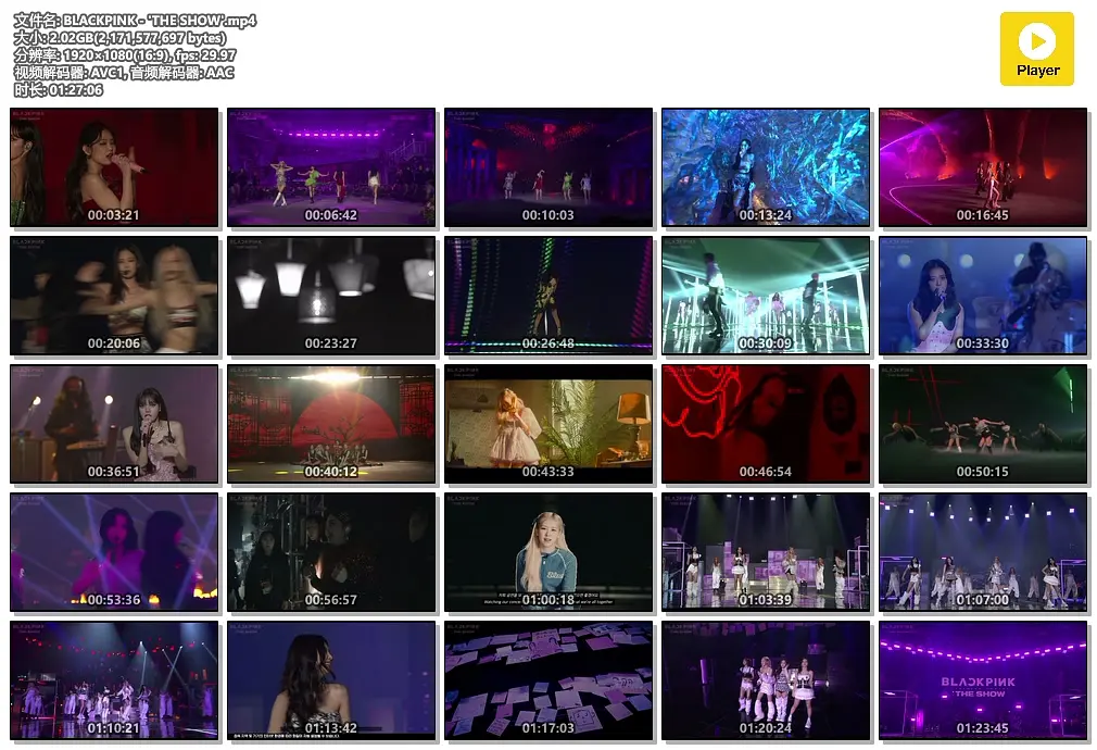 BLACKPINK 2021年线上演唱会剧照1