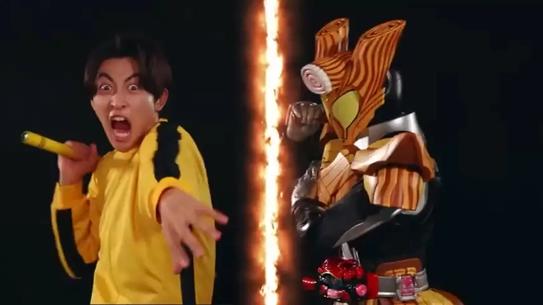 电视君超战斗DVD 假面骑士加布：点心般的美食 Woo！我的海带面！剧照2