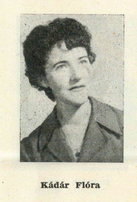 弗洛劳·卡达尔 Flóra Kádár照片