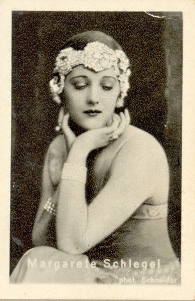 玛格丽特·施莱格尔 Margarete Schlegel照片