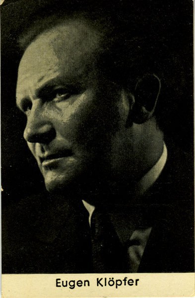 欧根·克洛普弗 Eugen Klöpfer照片