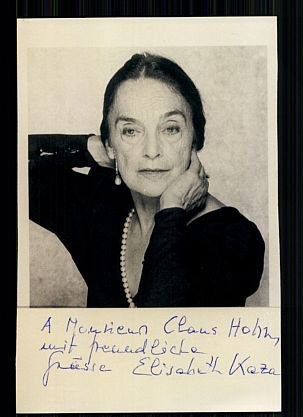 Elisabeth Kaza照片