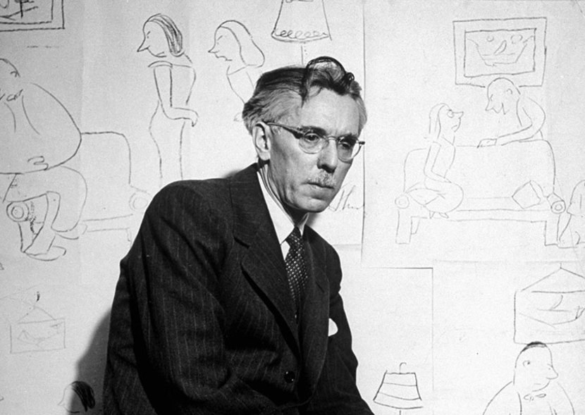 詹姆斯·瑟伯 James Thurber照片